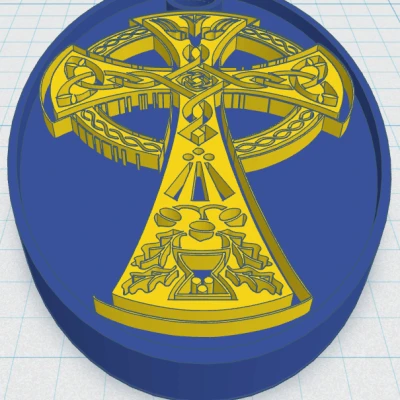 Móc Khóa Thánh Giá Celtic 30