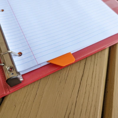 Vật chia ngăn bìa còng - Đánh dấu trang cho bìa còng 3 lỗ