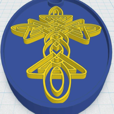 Móc Khóa Thánh Giá Celtic 11