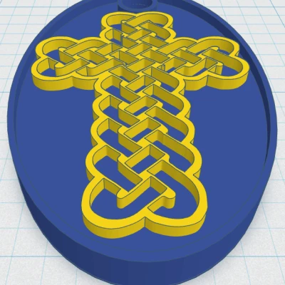 Móc Khóa Thánh Giá Celtic 13