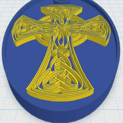 Móc Khóa Thánh Giá Celtic 8