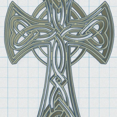 Móc Khóa Thánh Giá Celtic 8