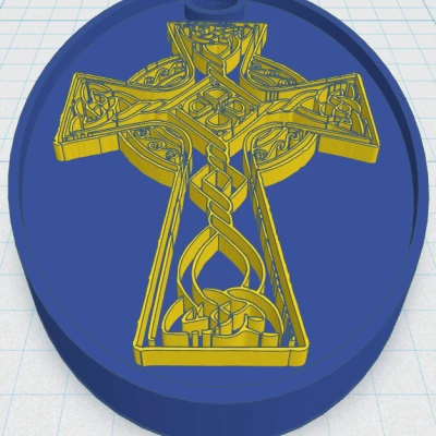 Móc Khóa Thánh Giá Celtic 6