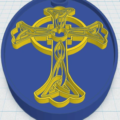 Móc Khóa Thánh Giá Celtic 7