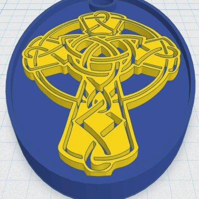 Móc Khóa Thánh Giá Celtic 10