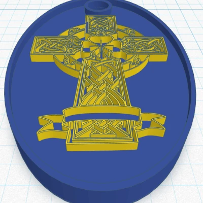 Móc Khóa Thánh Giá Celtic 1