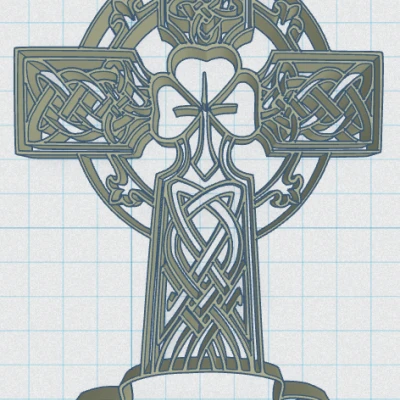 Móc Khóa Thánh Giá Celtic 1