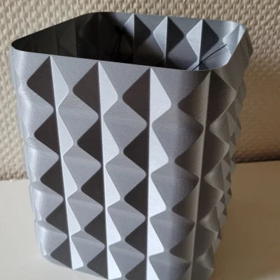 Thùng rác hình chữ nhật (Chế độ Vase)