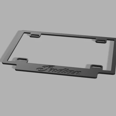 Khung Biển Số Xe Máy Indian Chính Hãng