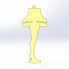 Chân Đèn Cây Phim Giáng Sinh - Christmas Story Leg Lamp - Thumbnail 1