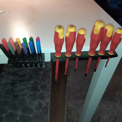 Giá đỡ bút chì và giá đỡ tuốc nơ vít để bàn/treo tường