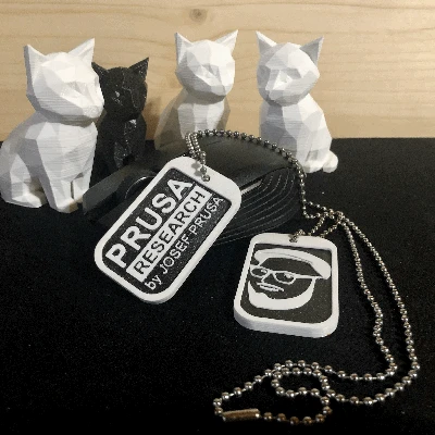 Thẻ Tên Cho Chó Kiểu Prusa