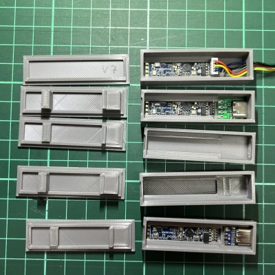 Vỏ gài cho cảm biến LD2410B đa năng