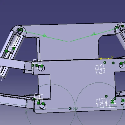 Cụm Bánh Trước Nhiều Bộ Phận