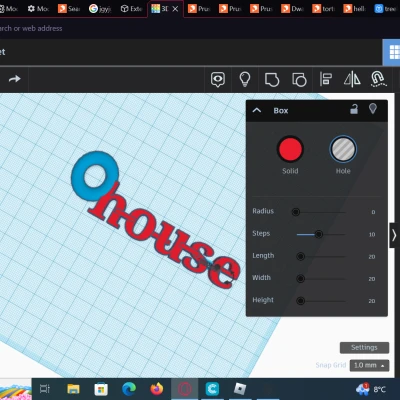 Móc khóa hình ngôi nhà