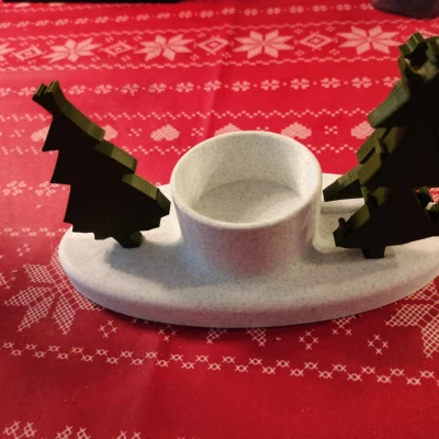 Chân nến Giáng sinh