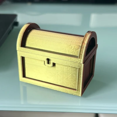 Hòm Cổ/Rương Kho Báu (Hỗ Trợ Đựng Nhẫn)