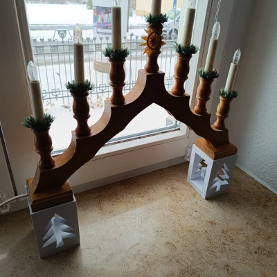 Đế Tăng Chiều Cao Cho Nến Vòm / Candle Arch Stand