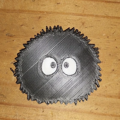 Sóc Sprite - Mô Hình 3D "Soot Sprite"