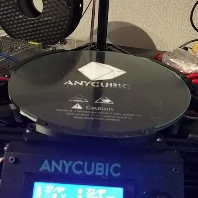 Đế Gắn Heatbed + Mặt Kính AnyCubic Delta Linear Plus 240mm