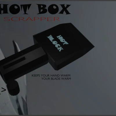 DỤNG CỤ CẠO HOT BLOCK SCRAPER - GIỮ ẤM LƯỠI DAO VÀ TAY