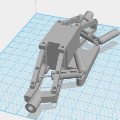 Mô hình đầu xe ô tô làm bằng Catia