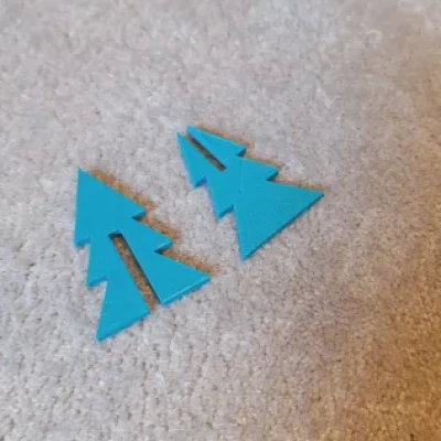 Cây thông Noel 2 mặt