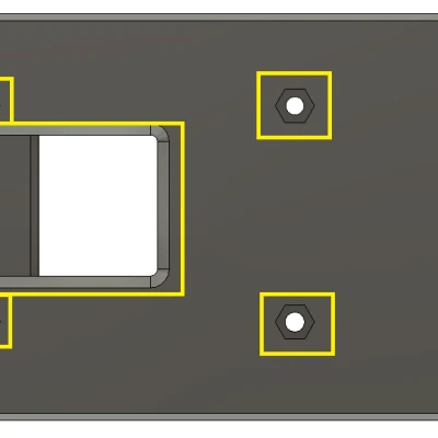 Vỏ Bộ Chuyển Đổi PI4B (Bản Remix)