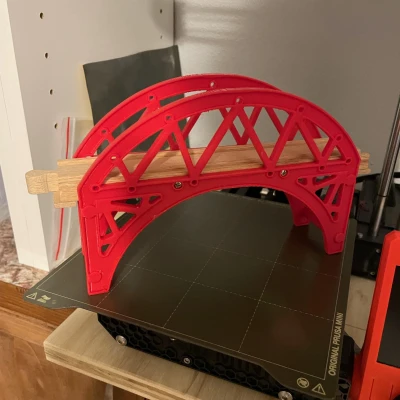 Cầu Gỗ Xe Lửa Đồ Chơi