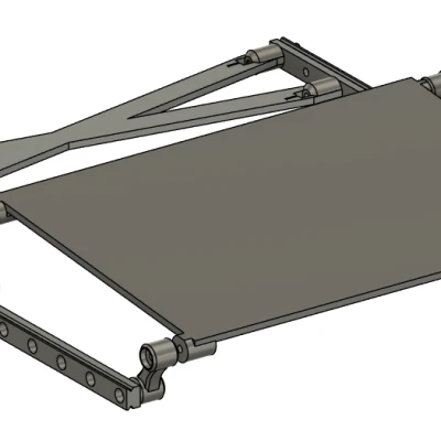 Giá đỡ Tablet Slide - Giữ máy tính bảng an toàn dưới gầm bàn