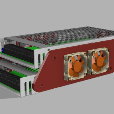 Giá Xếp Chồng Nguồn Meanwell LRS-200