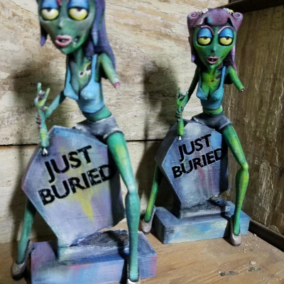 Mô hình Zombisha - Nàng tiên nữ xác sống