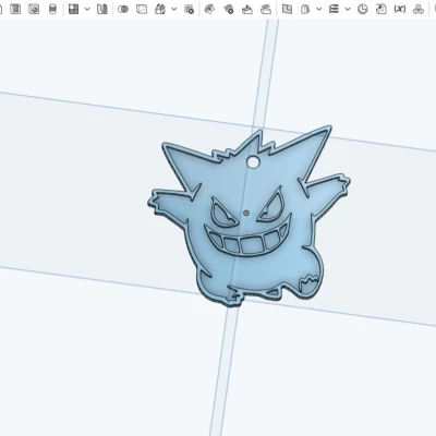 Móc khóa Gengar Pokemon