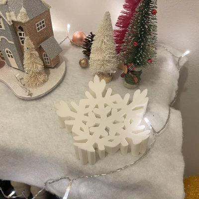 Tô đựng chìa khóa bông tuyết cho sảnh