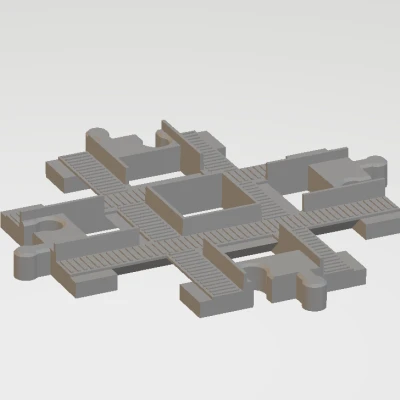 Đường ray Duplo, Ngã tư, Cong, dài thêm