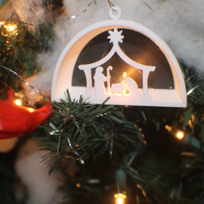 Móc Trang Trí Giáng Sinh Cảnh Chúa Hài Đồng