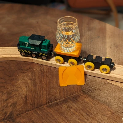 Tàu Brio Schnaps - bộ chuyển đổi cho toa hàng của tàu gỗ