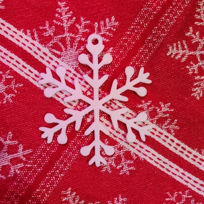 11 Món Đồ Trang Trí Bông Tuyết Có Khoen Treo!