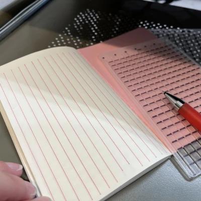 Bộ 5mm Stencil Kẻ Dòng Cho Sổ Tay Thủ Công Nhỏ