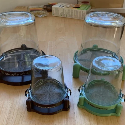 Dụng cụ ươm mầm hạt bằng lọ IKEA - Phiên bản Giá đỡ