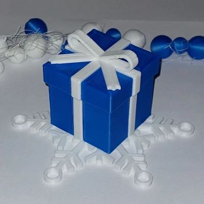 Hộp Quà Giáng Sinh Trang Trí / Đồ Treo Cây Thông