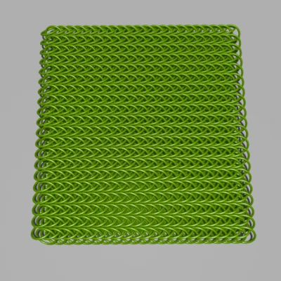 Tấm Áo Giáp Lưới Half Persian và Bản In Thử