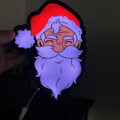 Mô hình Lightbox Ông Già Noel