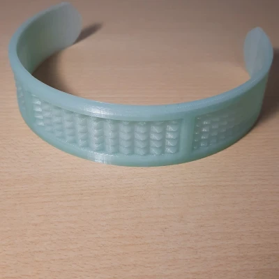 Choker hiệu ứng pha lê