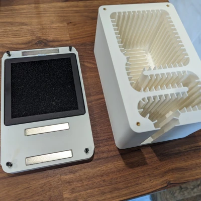 Ống Giảm Thanh Quạt Bambulab X1/P1 Có Lọc Than Hoạt Tính