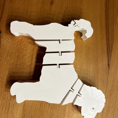 Labradoodle Co Giãn - Mô Hình 3D