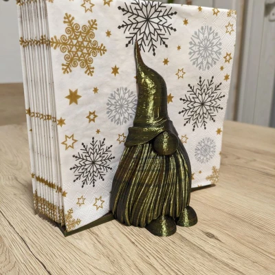 Chân kẹp khăn ăn Gnome REMIX rộng 4cm