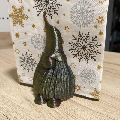 Chân kẹp khăn ăn Gnome REMIX rộng 4cm