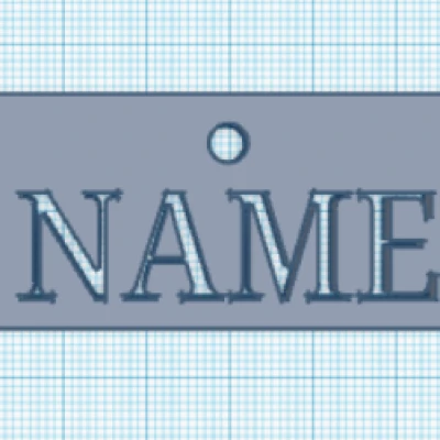 Thẻ Tên Chó Rất Đơn Giản