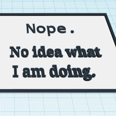 Biển báo "Không biết mình đang làm gì"